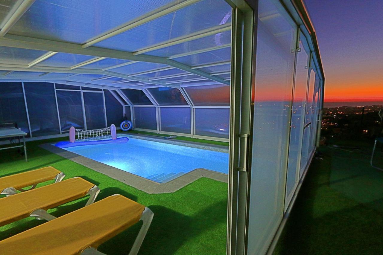 Villa Con Piscina Privada Climatizada 29ºc Santa Susanna Buitenkant foto